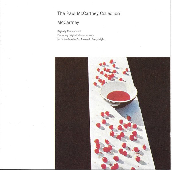 PAUL MCCARTNEY - MCCARTNEY (1970) - CD 1993 MCCARTNEY COLLECTION SERIES 2.EL
