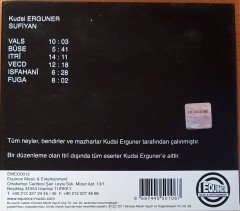 KUDSİ ERGUNER - SUFİYAN (2011) - CD 2.EL
