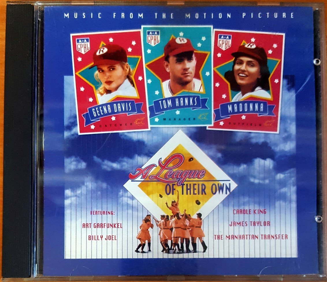 A LEAGUE OF THEIR OWN OST / ART GARFUNKEL BILLY JOEL CAROLE KING JAMES TAYLOR (1992) CD 2.EL