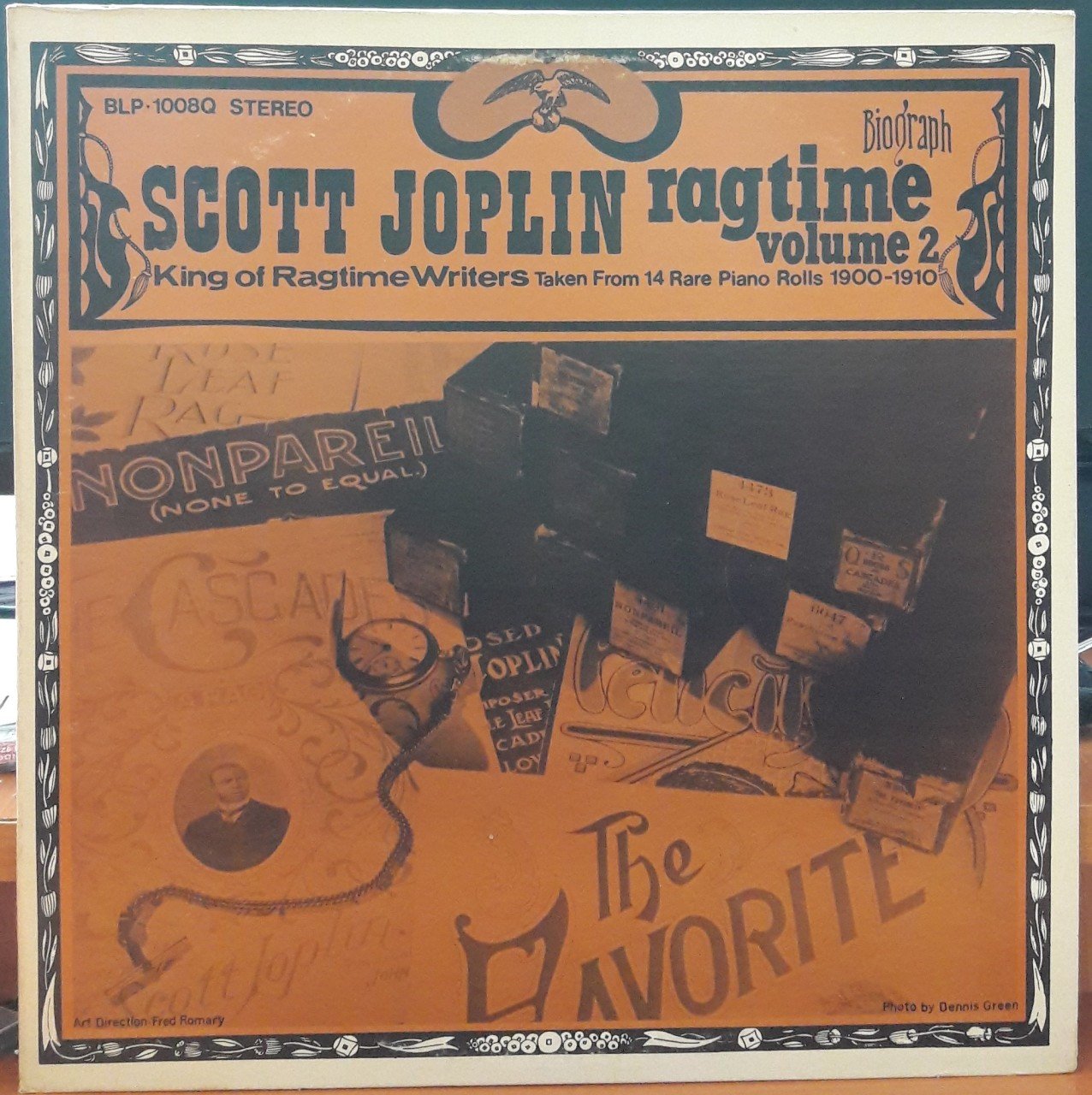 SCOTT JOPLIN - RAGTIME VOLUME 2 - PLAK 2.EL