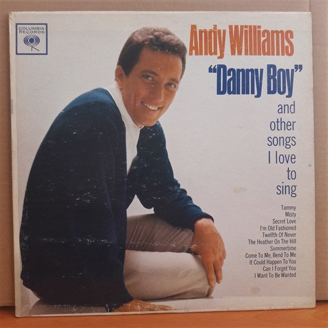 ANDY WILLIAMS - DANNY BOY - LP 2.EL PLAK