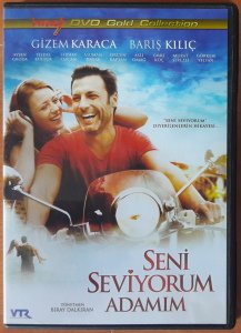 SENİ SEVİYORUM ADAMIM - GİZEM KARACA - BARIŞ KILIÇ - BİRAY DALKIRAN - DVD 2.EL