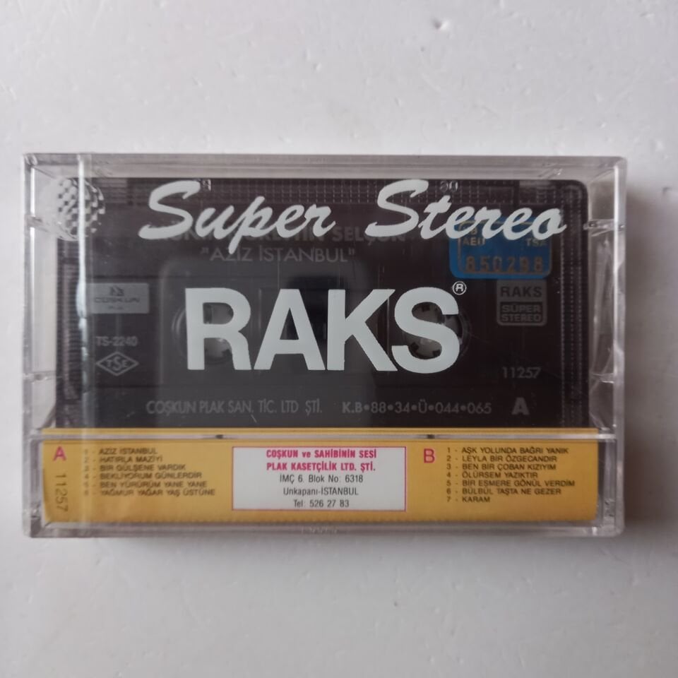 MÜNİR NURETTİN SELÇUK - AZİZ İSTANBUL - KASET SIFIR