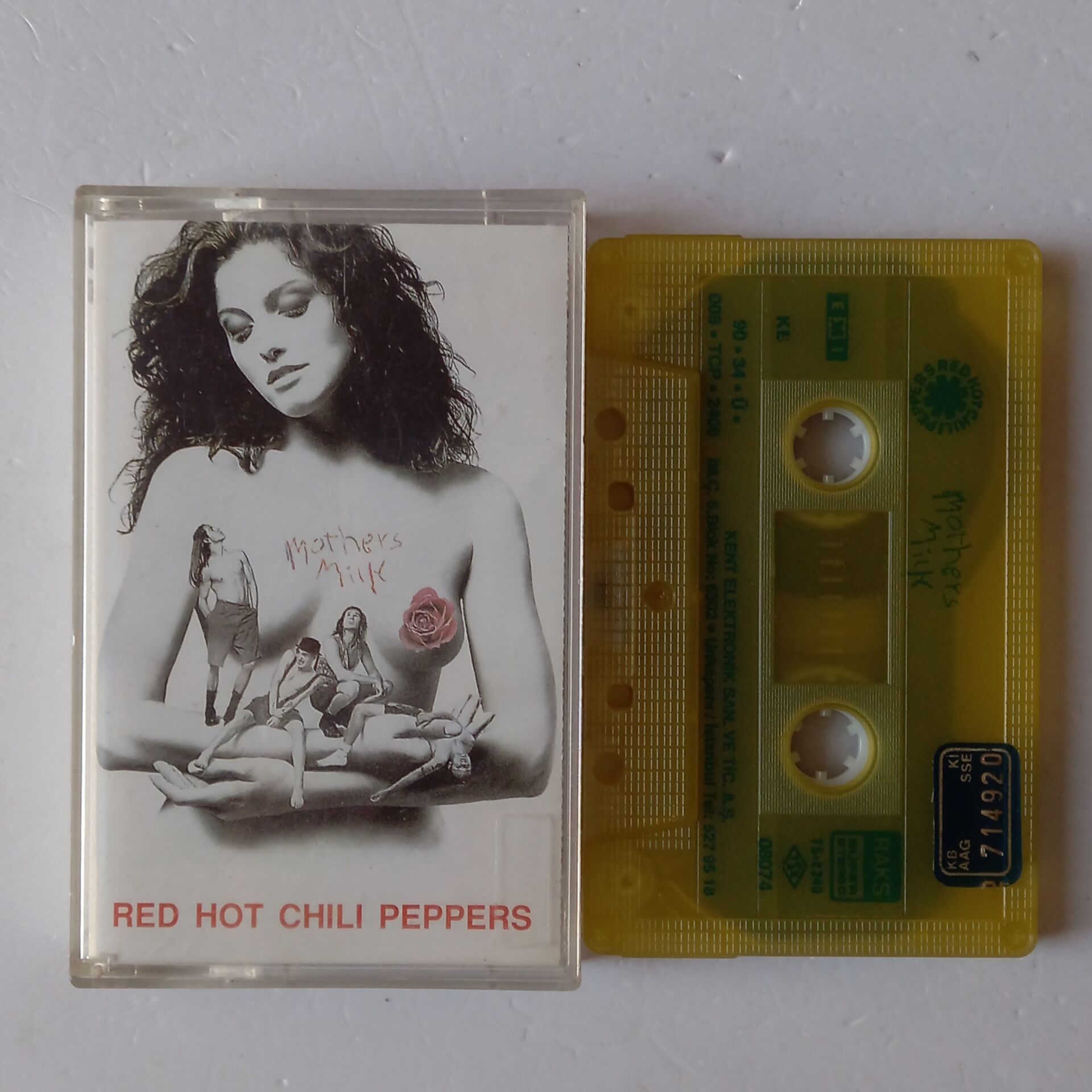 RED HOT CHILI PEPPER - MOTHER'S MILK (1990) - KASET 2.EL
