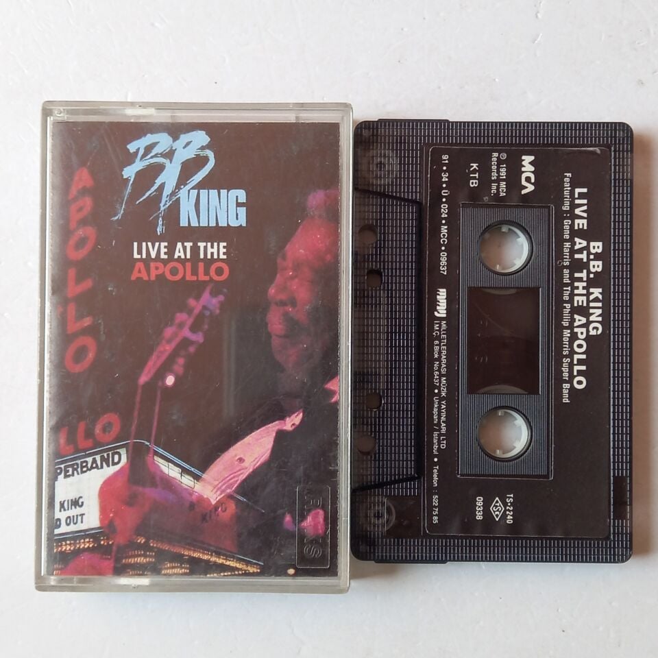 B. B. KING - LIVE AT THE APOLLO (1991) - KASET 2.EL
