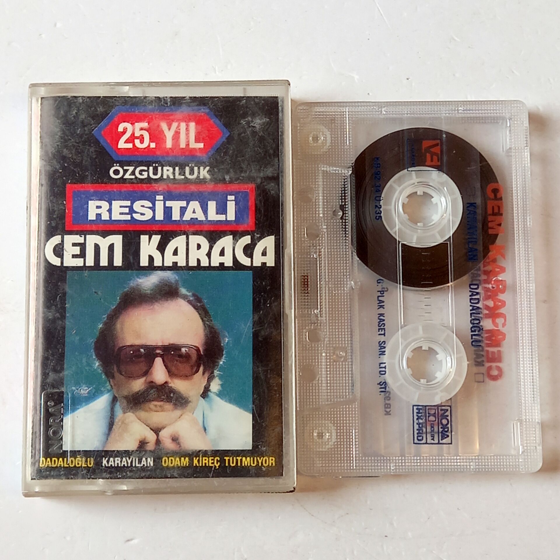 CEM KARACA - ÖZGÜRLÜK RESİTALİ 25.YIL (1992) - KASET 2.EL