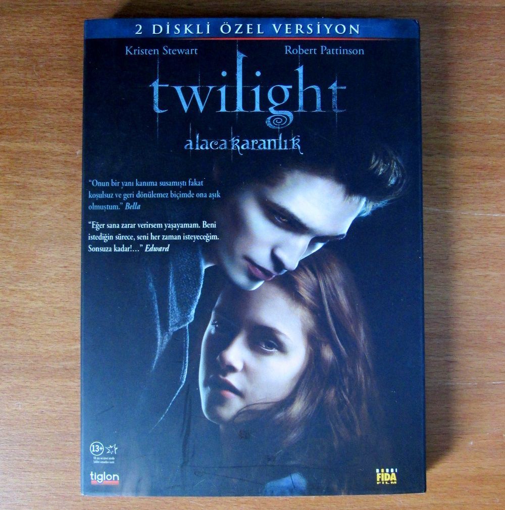 ALACAKARANLIK - TWILIGHT - KRISTEN STEWART - ROBERT PATTINSON - 2DVD 2.EL