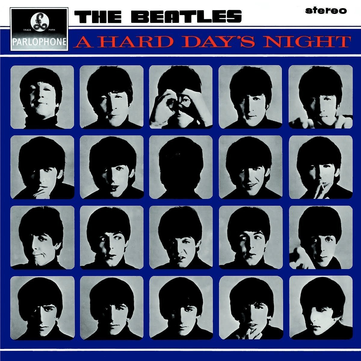 THE BEATLES - A HARD DAY'S NIGHT (1964) - LP 180GR 2012 EDITION REISSUE SIFIR PLAK