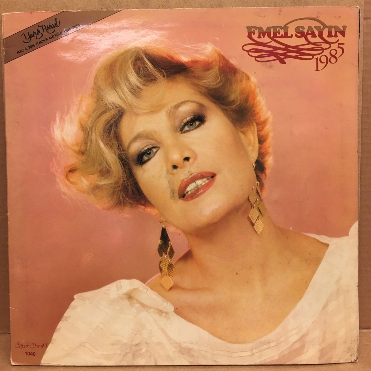 EMEL SAYIN - 1985 2.EL PLAK POSTERLİ