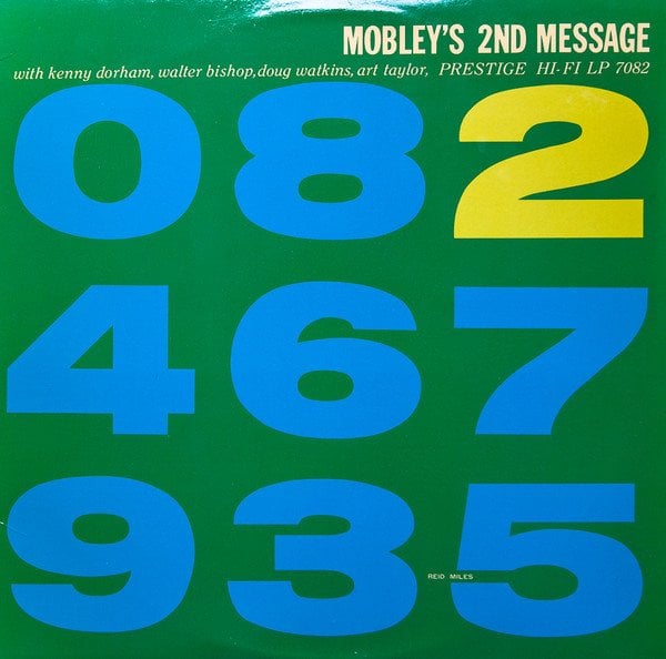 HANK MOBLEY QUINTET – MOBLEY'S 2ND MESSAGE (1957) - LP SIFIR PLAK
