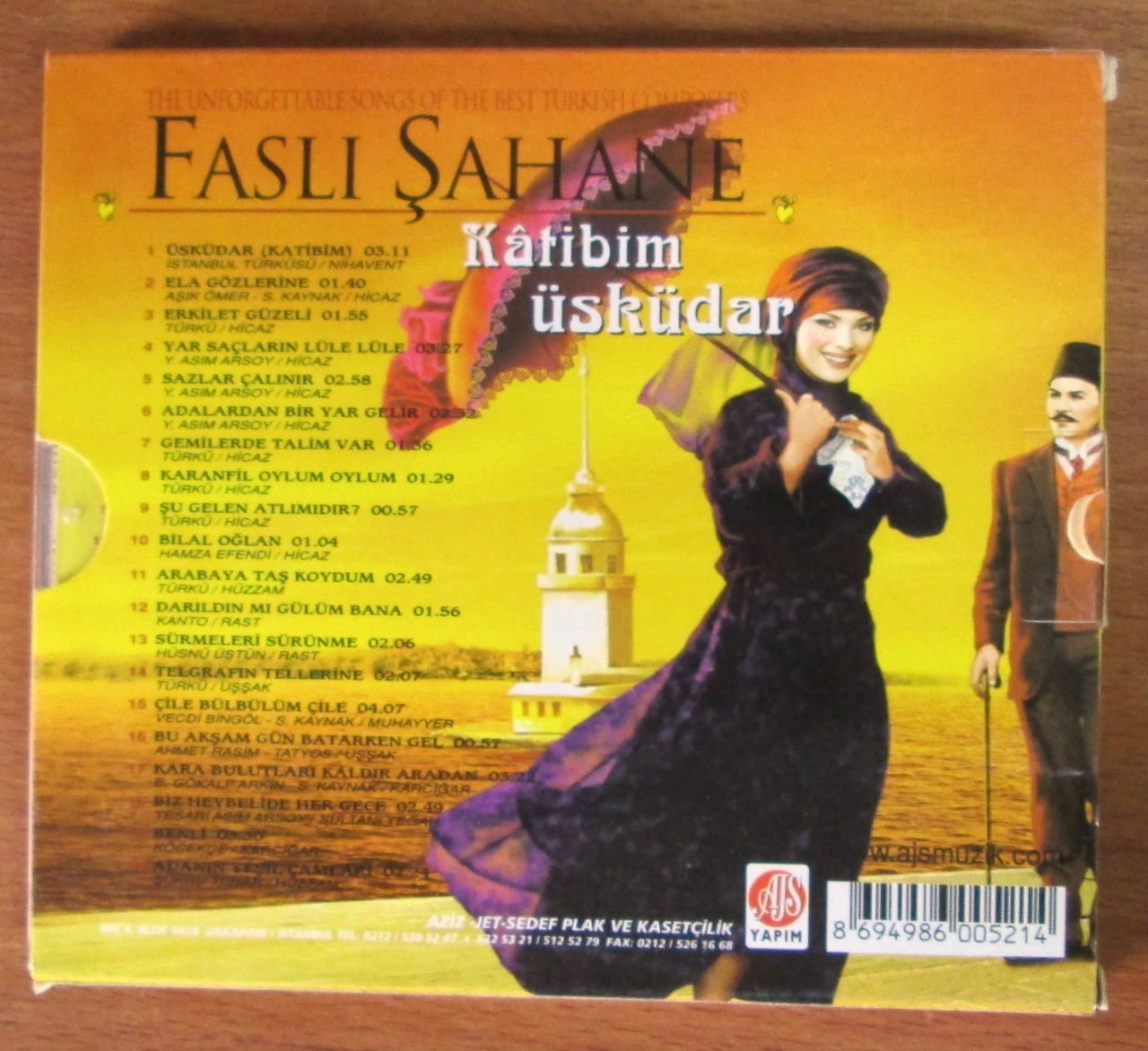 FASLI ŞAHANE KATİBİM ÜSKÜDAR CD 2.EL