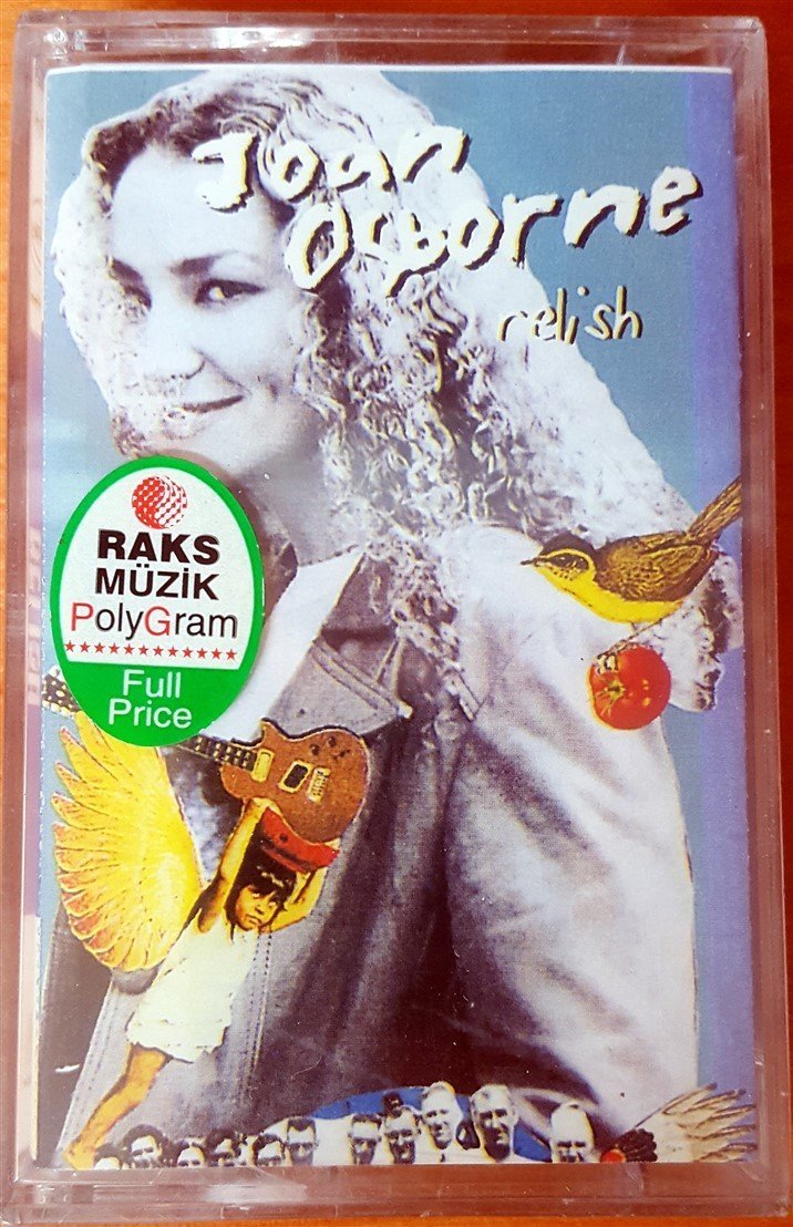 JOAN OSBORNE - RELISH (1995) RAKS CASSETTE MADE IN TURKEY ''NEW''