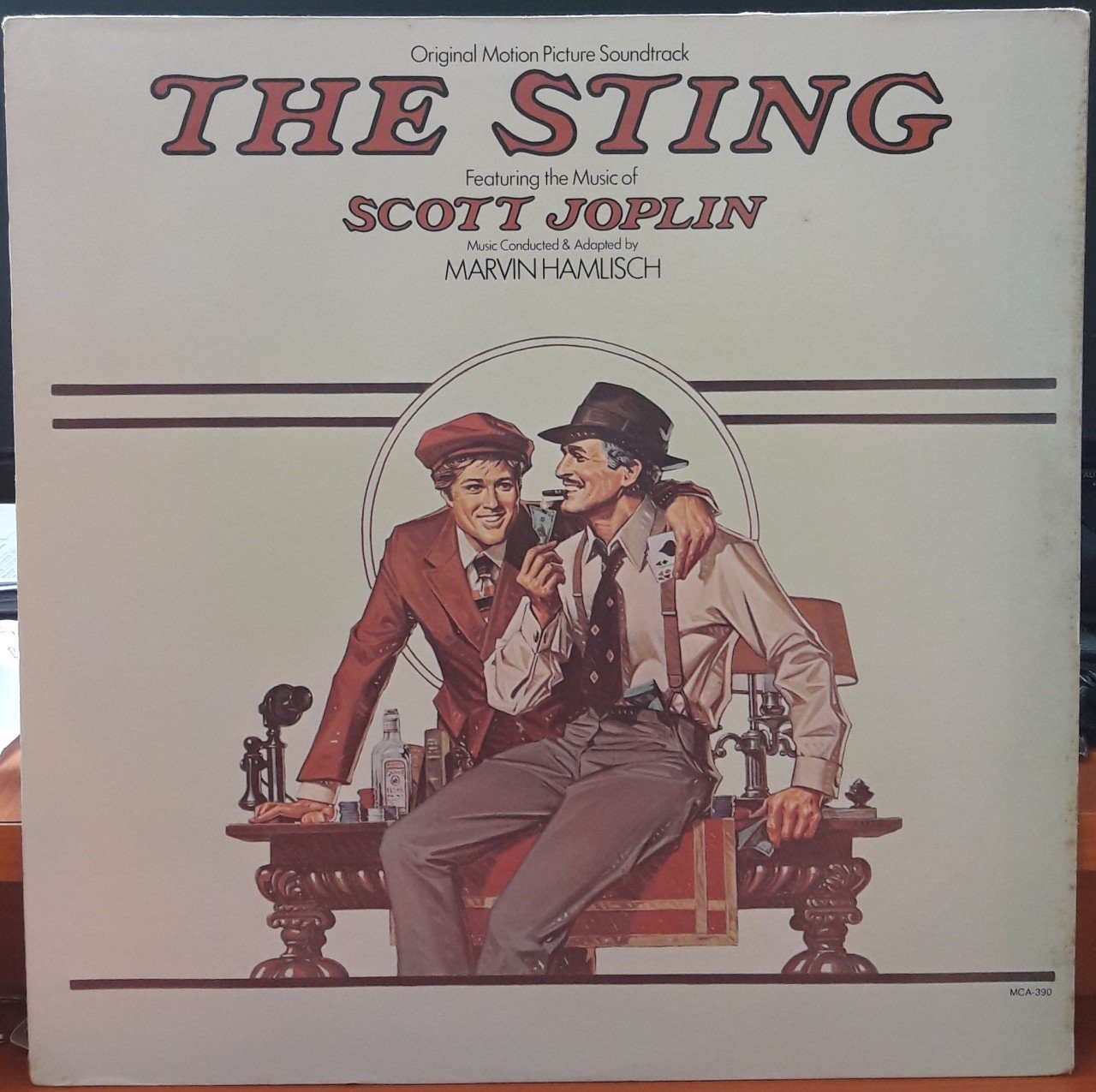 THE STING (1973) SOUNDTRACK - SCOTT JOPLIN - PLAK 2.EL