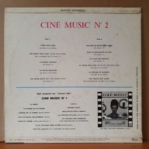 CINE MUSIC N 2 / GUY BOYER ET SON ORCHESTRE - LP 2.EL PLAK