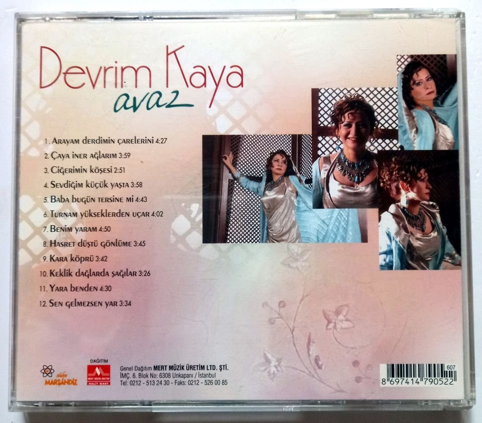 DEVRİM KAYA - AVAZ (2006) - CD 2.EL