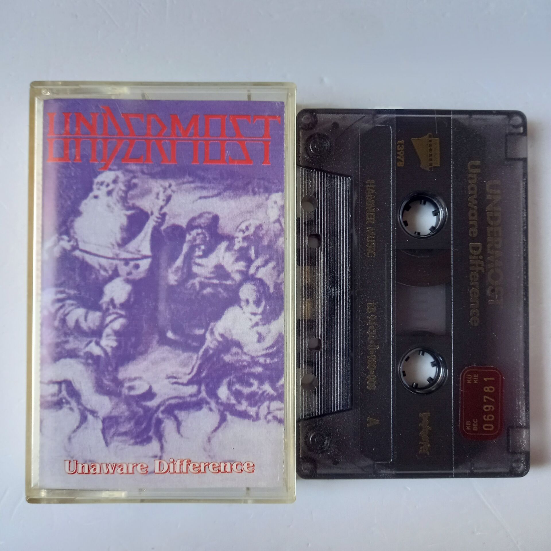 UNDERMOST – UNAWARE DIFFERENCE (1994) - KASET 2.EL