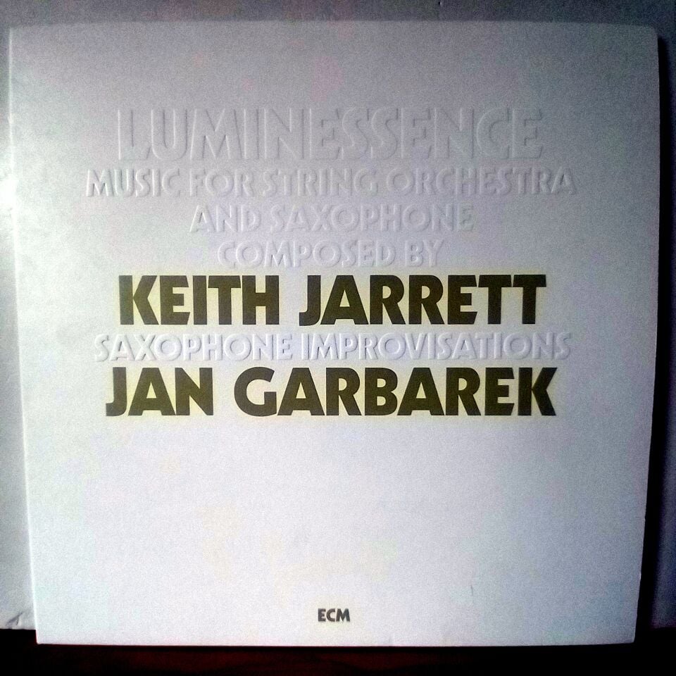 KEITH JARRETT / JAN GARBAREK – LUMINESSENCE (1975) - LP REMASTERED 2024 REISSUE 2.EL PLAK
