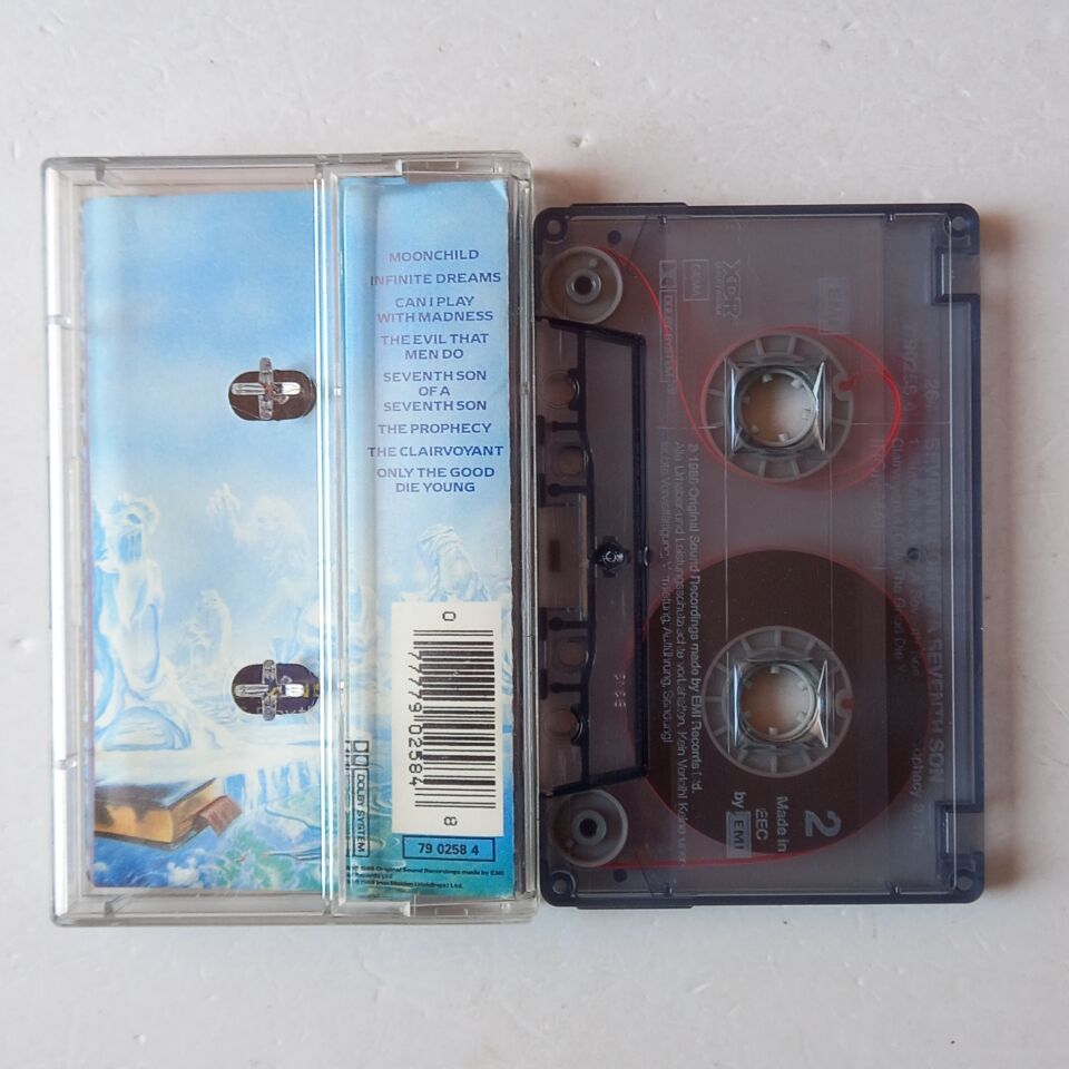 IRON MAIDEN - SEVENTH SON OF A SEVENTH SON (1988) - KASET 2.EL
