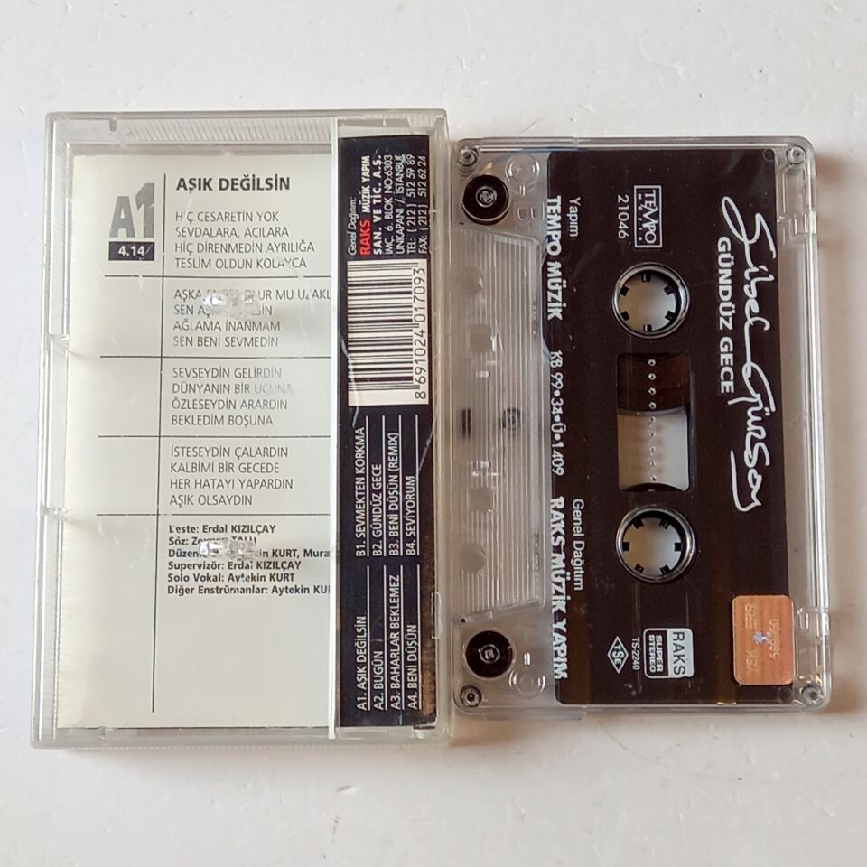 SİBEL GÜRSOY - GÜNDÜZ GECE (1999) - KASET 2.EL