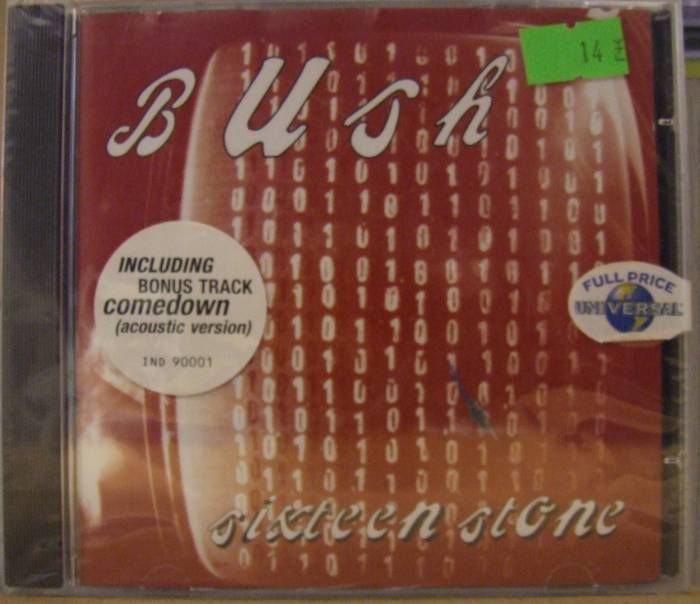 BUSH - SIXTEEN STONE CD SIFIR