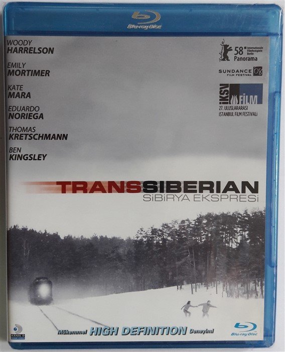 TRANSSIBERIAN - SİBİRYA EKSPRESİ - WOODY HARRELSON - BLU-RAY SIFIR