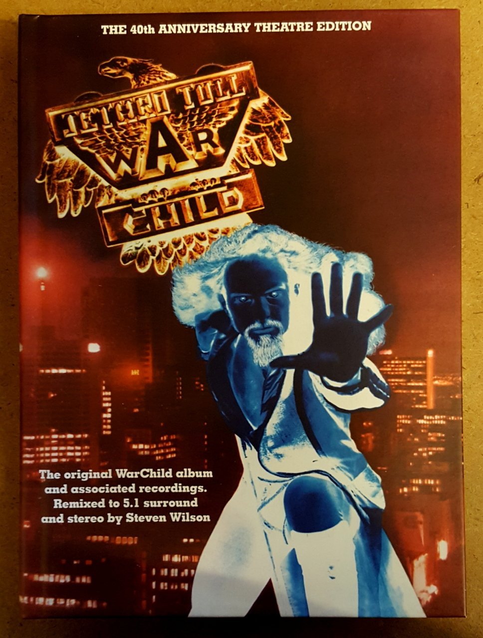 JETHRO TULL WAR CHILD (1974) 2CD 1DVD 1DVDAUDIO 2014 40TH ANNIVERSARY THEATRE EDITION BOX STEVEN WILSON 2.EL
