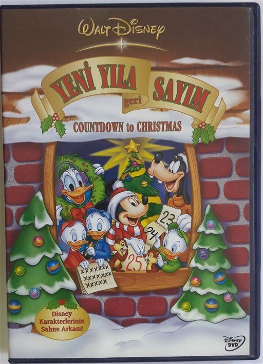 YENİ YILA GERİ SAYIM - COUNTDOWN TO CHRISTMAS - WALT DISNEY NOEL - DVD 2.EL