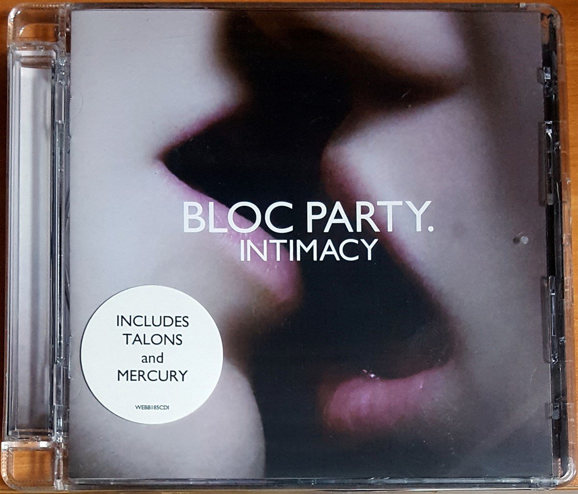BLOC PARTY - INTIMACY (2008) CD 2.EL