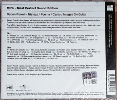 BADEN POWELL - TRISTEZA, POEMA, CANTO, IMAGES ON GUITAR (2008) MPS 2CD SIFIR