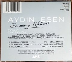 AYDIN ESEN - SO MANY LIFETIMES / FEAT. FRANCIS BOURREC (1989) JMS CD 2.EL