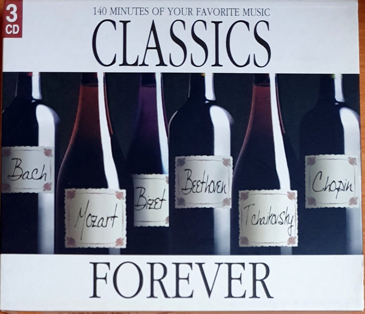 CLASSICS FOREVER / MOZART, RAVEL, BACH, CHOPIN, HANDEL, RODRIGO (2002) - 3CD BOX SET 2.EL