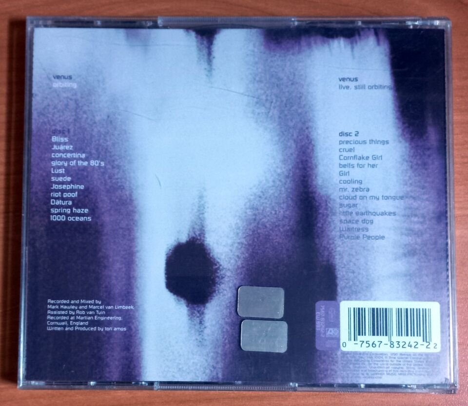 TORI AMOS – TO VENUS AND BACK (1999) - 2xCD 2.EL