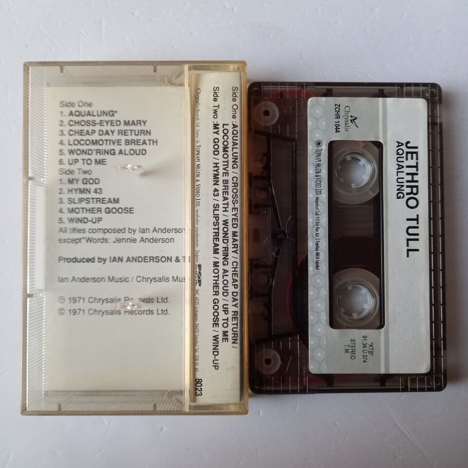 JETHRO TULL – AQUALUNG (1991) - KASET 2.EL