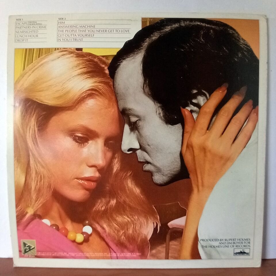 RUPERT HOLMES – PARTNERS IN CRIME (1979) - LP 2.EL PLAK