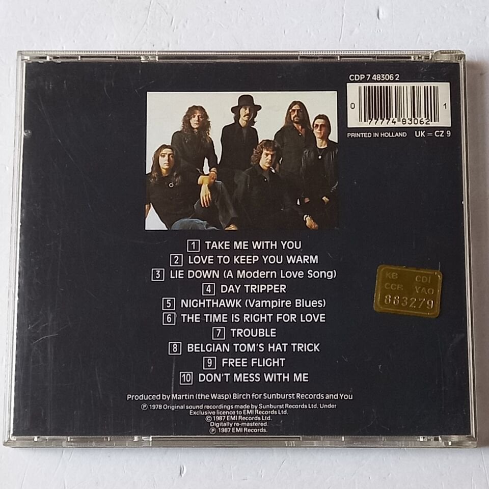 WHITESNAKE – TROUBLE (1978) - CD 1987 REISSUE 2.EL