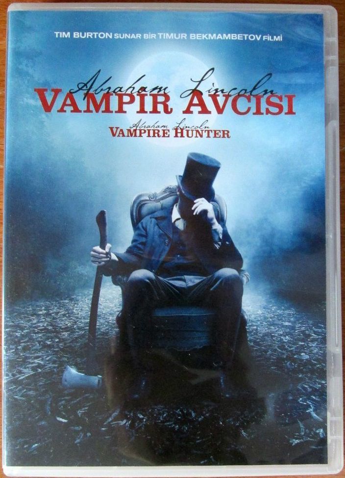 ABRAHAM LINCOLN VAMPİR AVCISI - ABRAHAM LINCOLN VAMPIRE HUNTER - TIMUR BEKMAMBETOV - DVD 2.EL