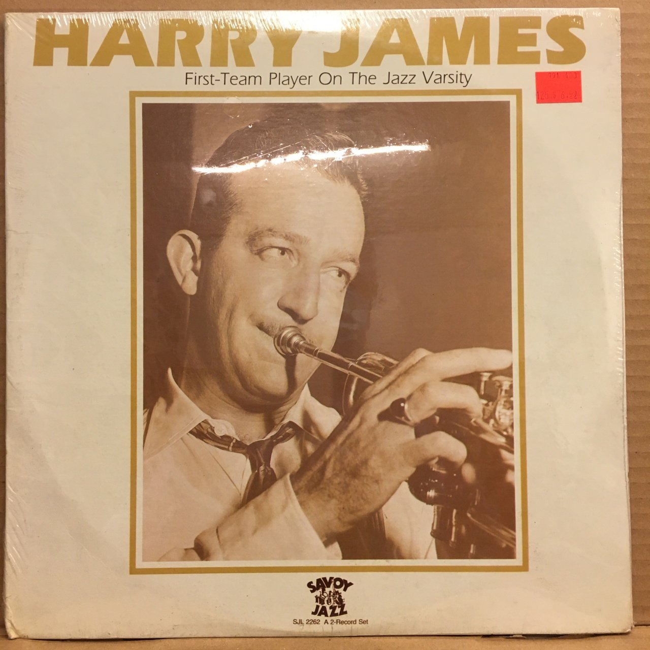 HARRY JAMES - FIRST-TEAM PLAYER ON THE JAZZ VARSITY (1987) SIFIR 2PLAK