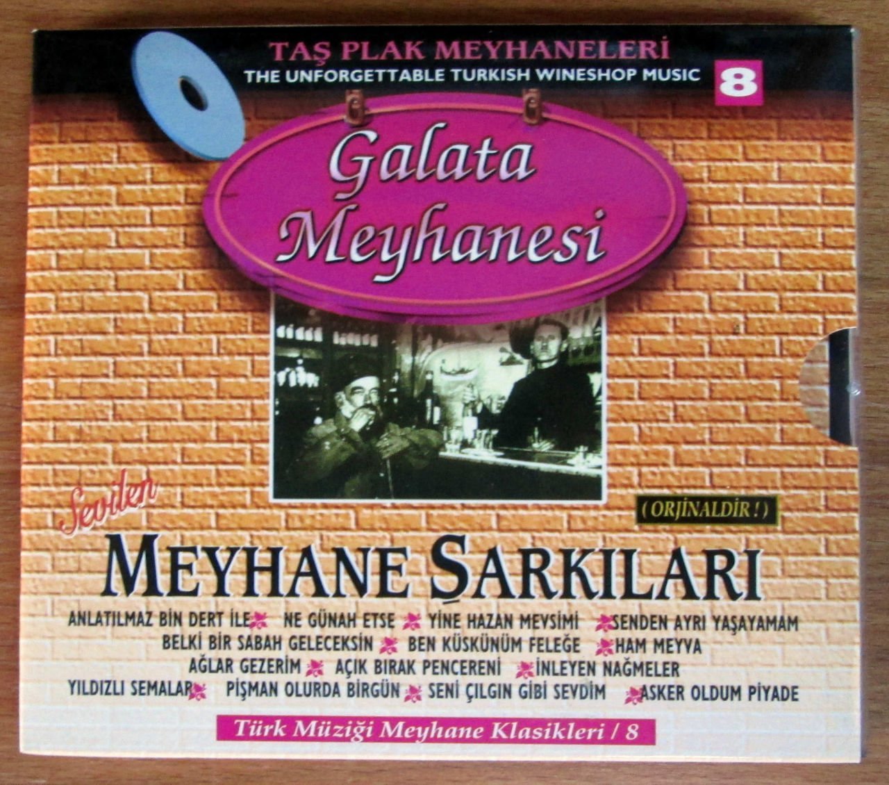 GALATA MEYHANESİ MEYHANE ŞARKILARI CD 2.EL