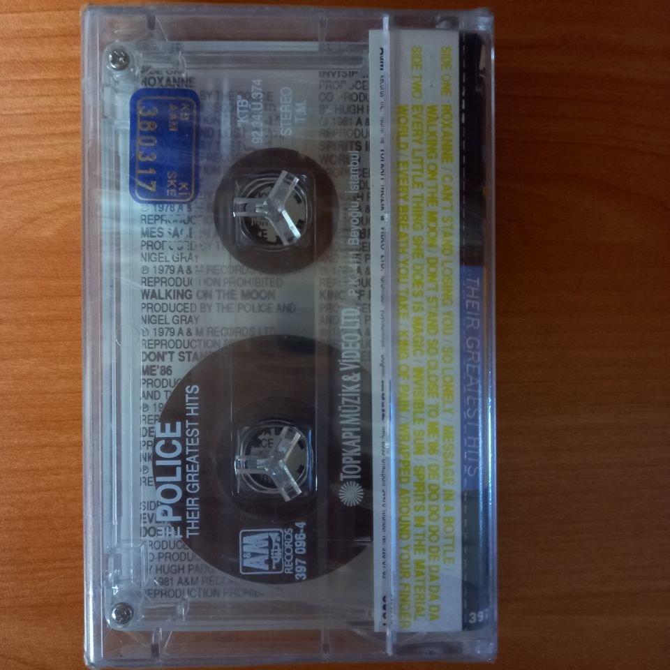 THE POLICE - THEIR GREATEST HITS (1992) - KASET SIFIR