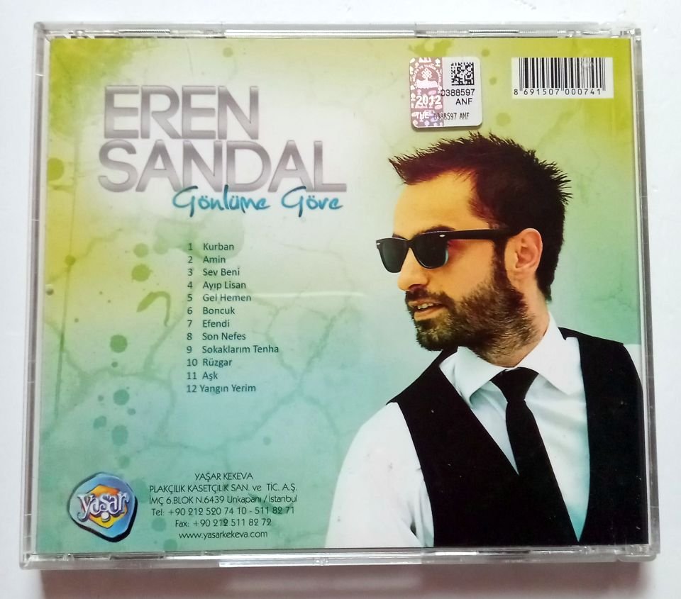 EREN SANDAL - GÖNLÜNE GÖRE (2012) - CD 2.EL