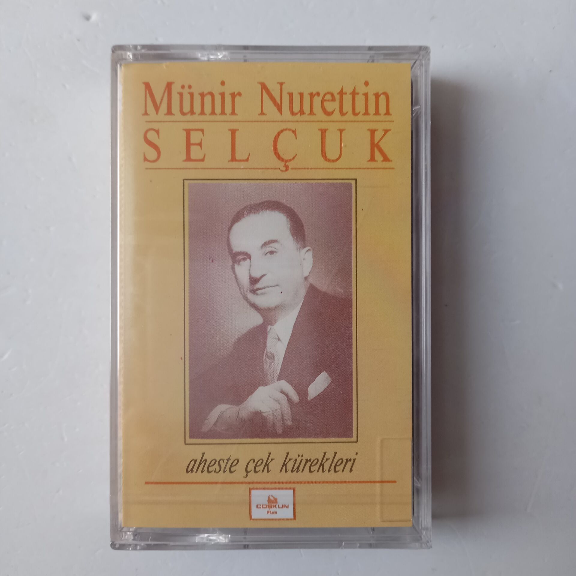 MÜNİR NURETTİN SELÇUK - AHESTE ÇEK KÜREKLERİ - KASET SIFIR