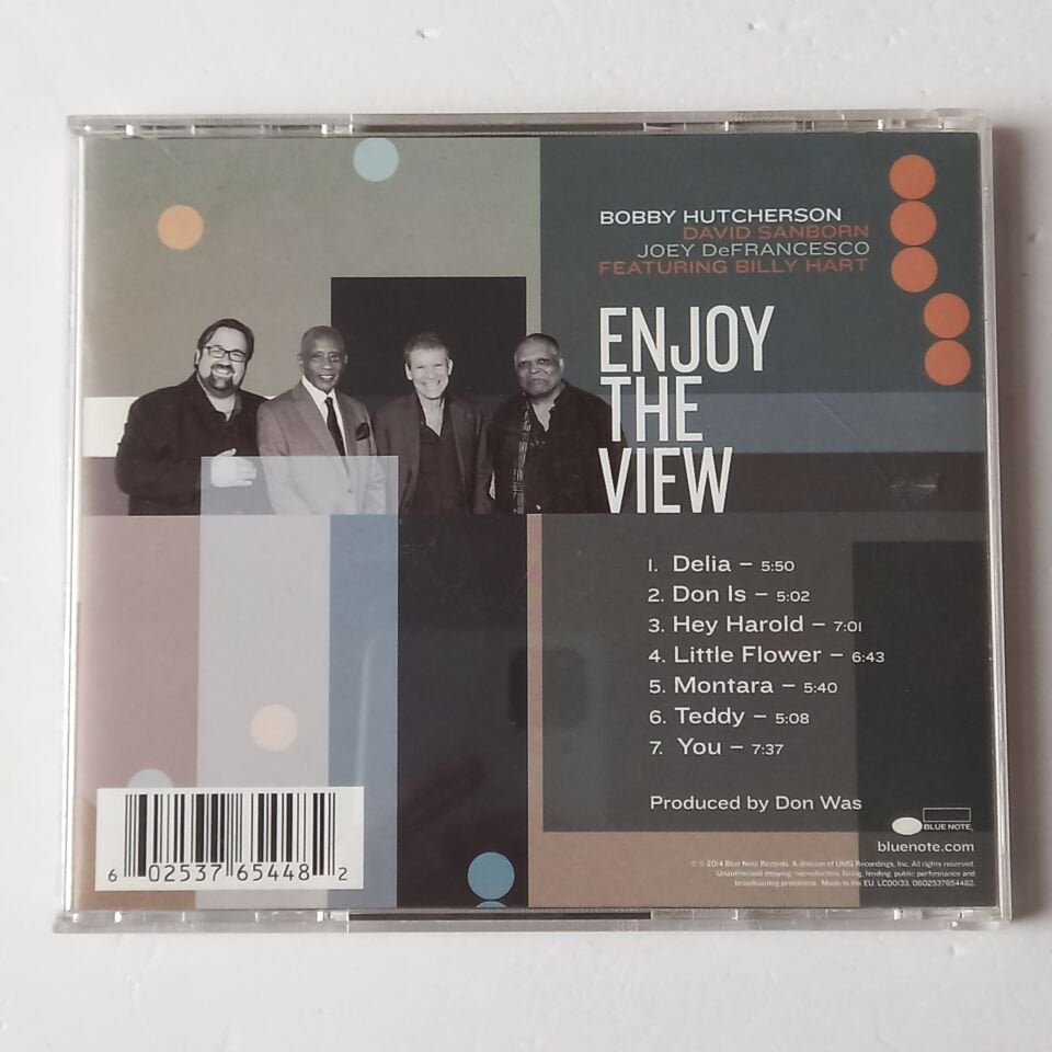 BOBBY HUTCHERSON, DAVID SANBORN, JOEY DEFRANCESCO FEATURING BILLY HART – ENJOY THE VIEW (2014) - CD 2.EL