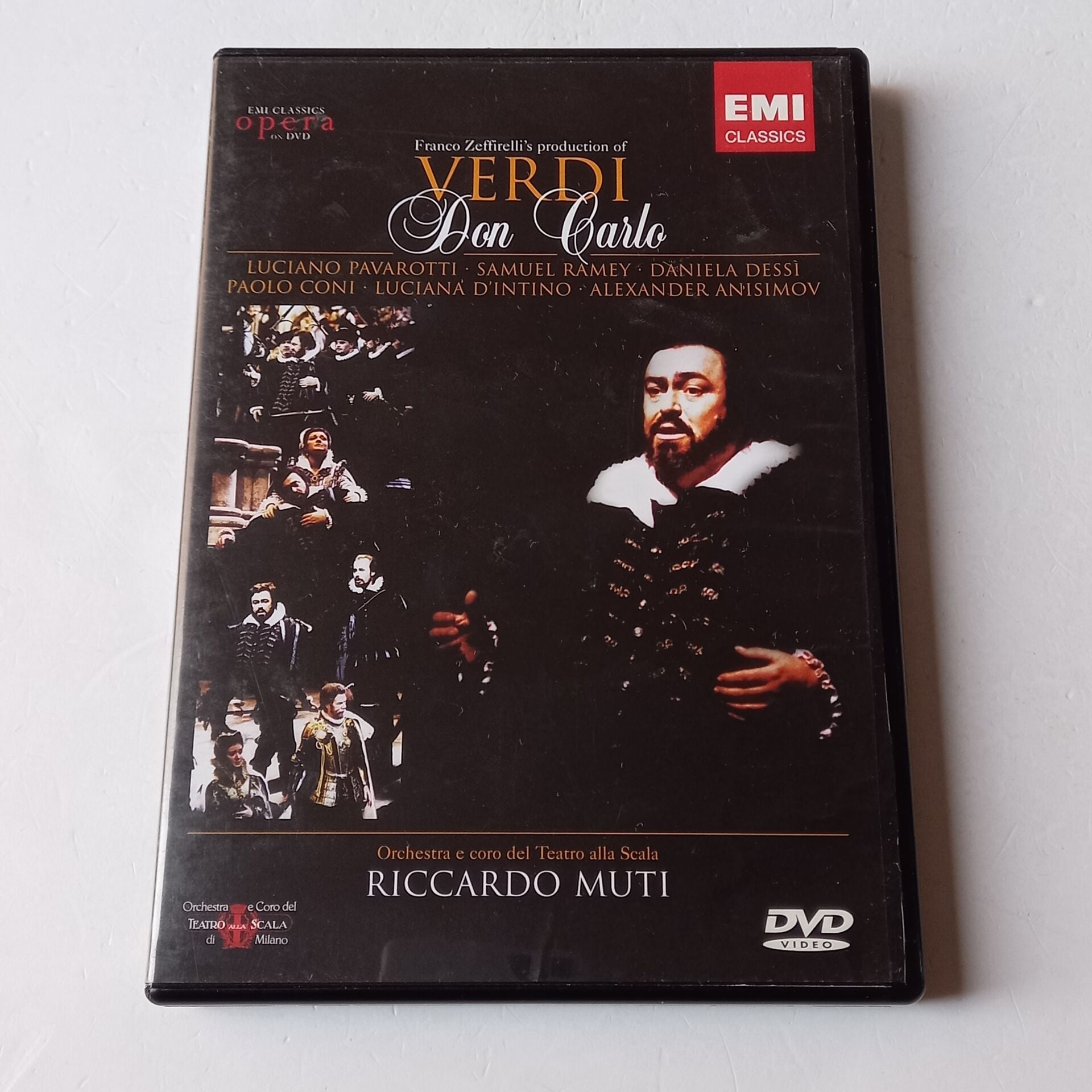 VERDI DON CARLO - MUTI - DVD 2.EL