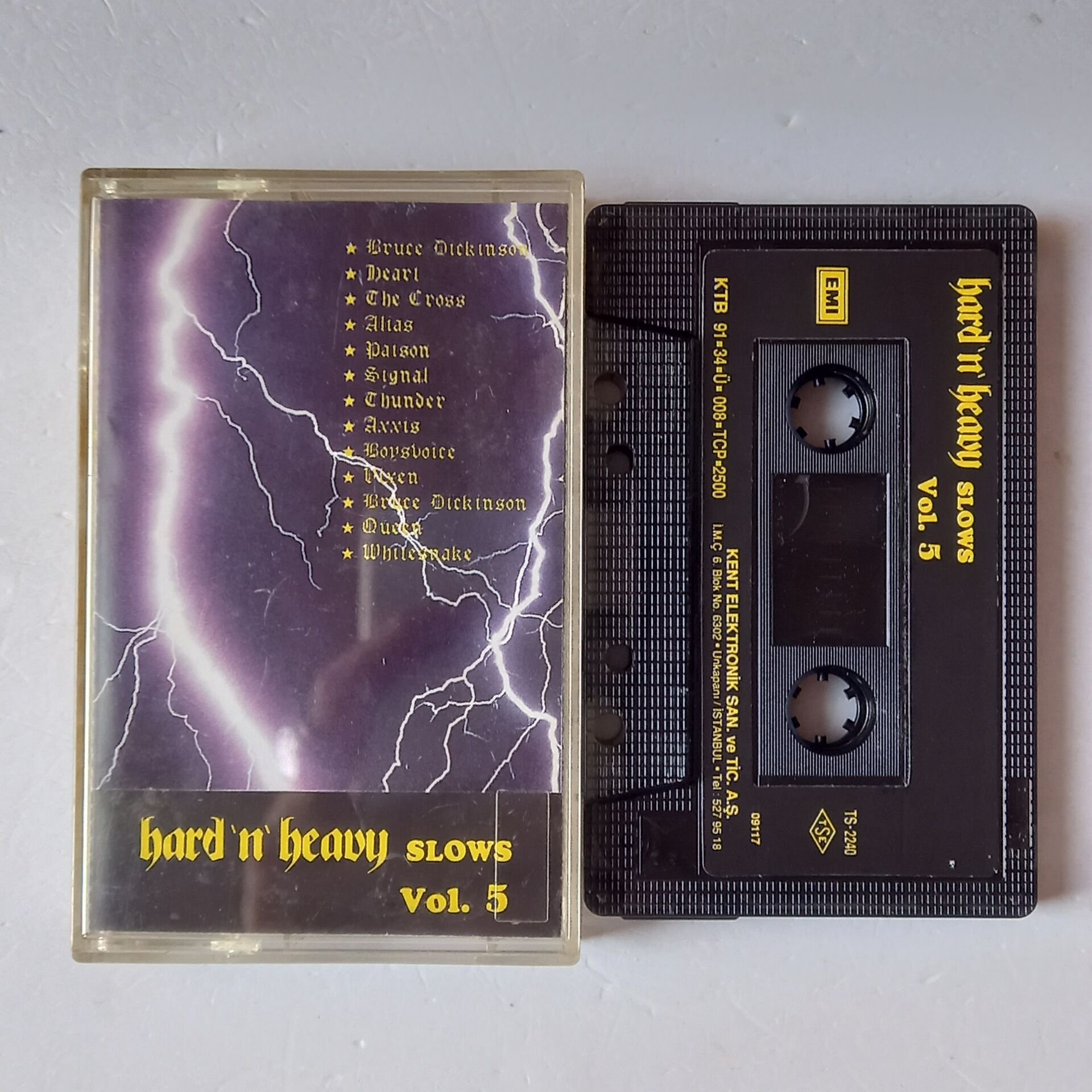 HARD'N'HEAVY SLOWS VOL.5 (1991) - KASET 2.EL