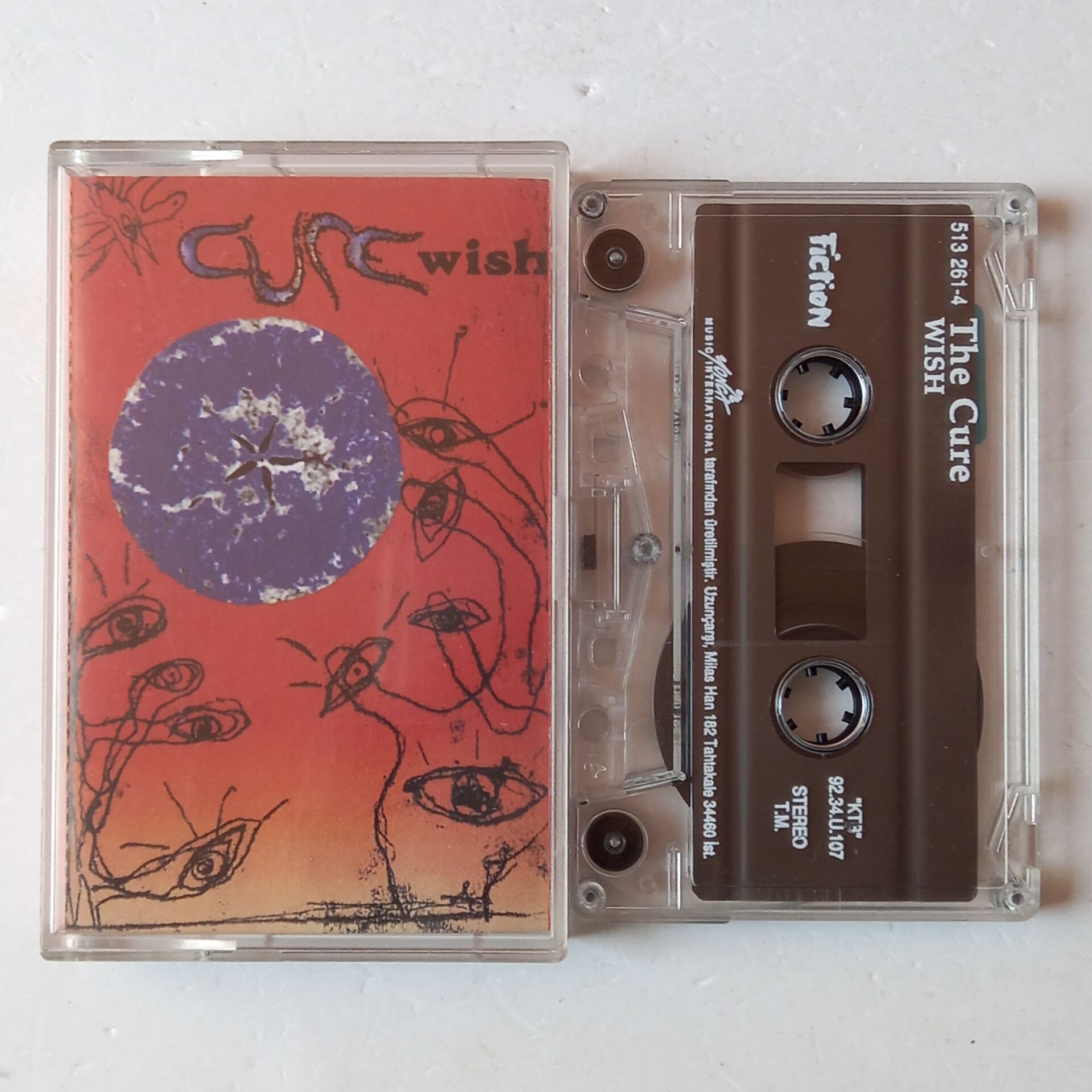THE CURE - WISH (1992) - KASET 2.EL
