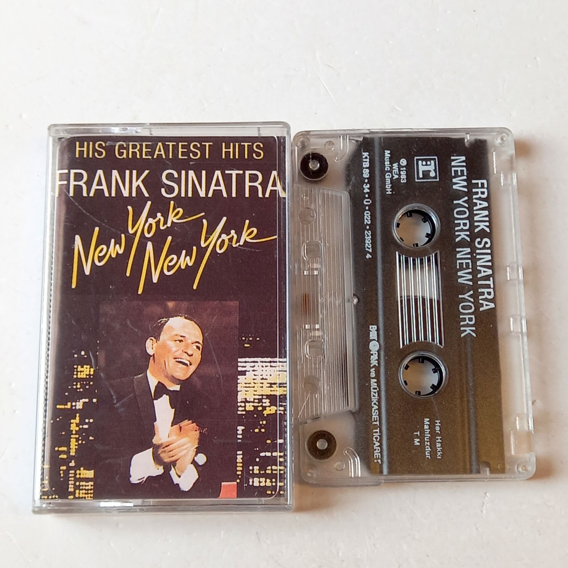 FRANK SINATRA – HIS GREATEST HITS: NEW YORK NEW YORK (1983) - KASET 2.EL