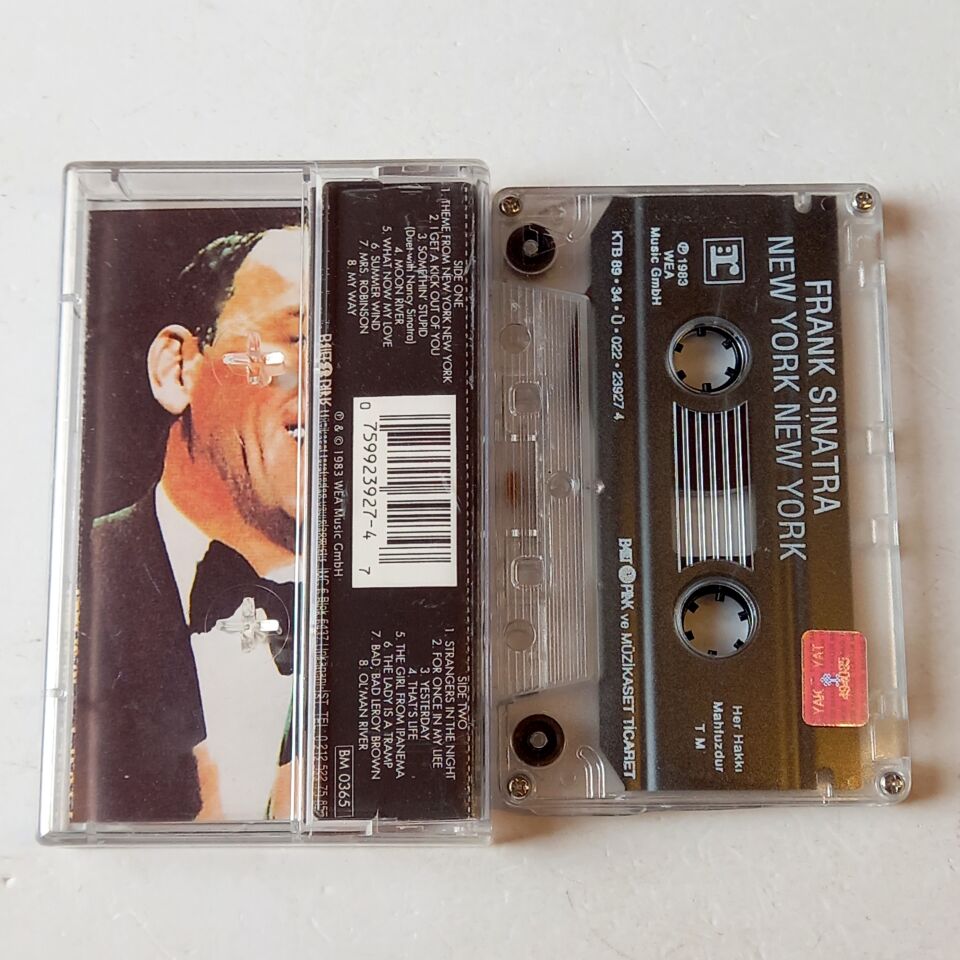 FRANK SINATRA – HIS GREATEST HITS: NEW YORK NEW YORK (1983) - KASET 2.EL