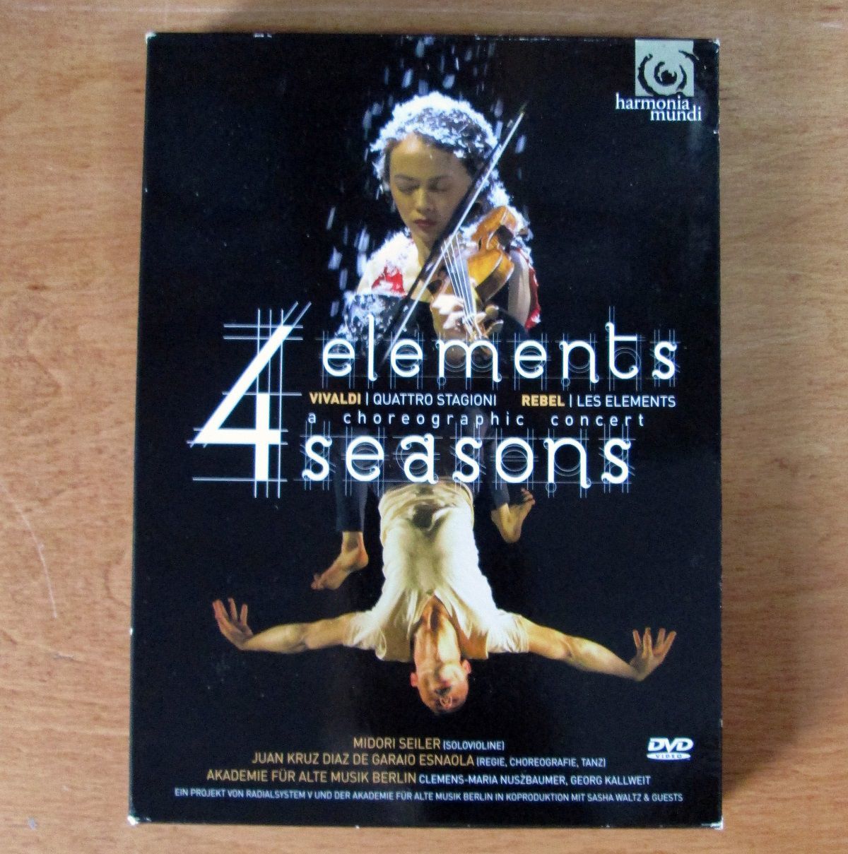4 ELEMENTS 4 SEASONS - VIVALDI REBEL DVD 2.EL