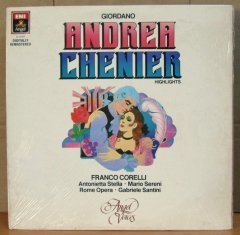 ANDREA CHENIER  FRANCO CORELLI (OPERA) LP 2.EL