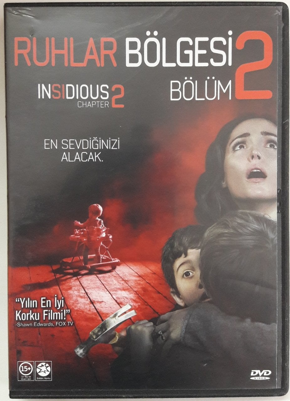 RUHLAR BÖLGESİ BÖLÜM 2 - INSIDIOUS CHAPTER 2 - DVD 2.EL